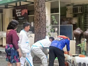 Barangay Tandang Sora Conducts Fumigation Drive Ahead of School Opening