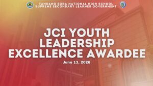 JCI Youth Leadership Excellence Awardee